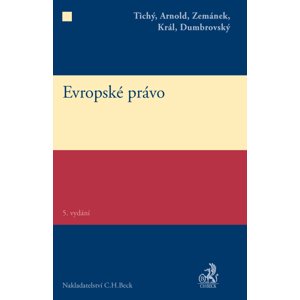 Evropské právo 5. vydání -  Jiří Zemánek