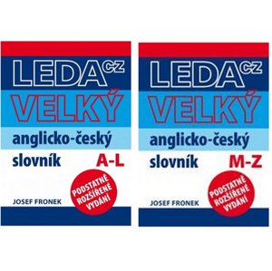 Velký anglicko-český slovník 1. a 2. díl -  Josef Fronek