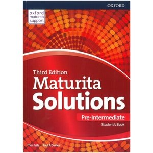 Maturita Solutions 3rd Edition Pre-Intermediate Student's Book -  Tim Falla