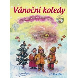 Vánoční koledy s CD, nahrávkami a notovým zápisem -  Zuzana Nemčíková