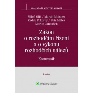 Zákon o rozhodčím řízení a o výkonu rozhodčích nálezů Komentář -  Petr Málek