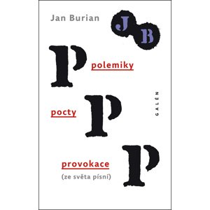 Polemiky, pocty, provokace -  Jan Burian