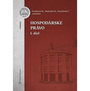 Hospodárske právo 1.diel -  Jana Duračinská