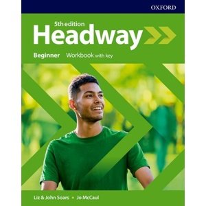 New Headway Fifth Edition Beginner Workbook with Answer Key -  John a Liz Soars