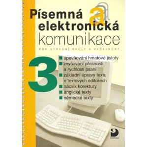 Písemná a elektronická komunikace 3 -  Jiří Kroužek