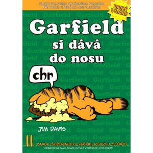 Garfield si dává do nosu -  Jim Davis