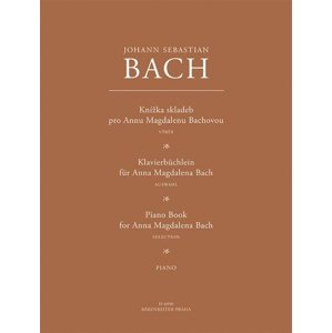 Knížka skladeb pro Annu Magdalenu Bachovou -  Johann Sebastian Bach