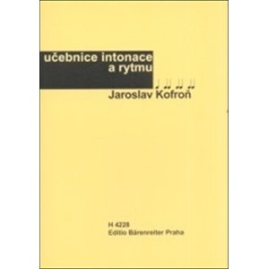 Učebnice intonace a rytmu -  Jaroslav Kofroň