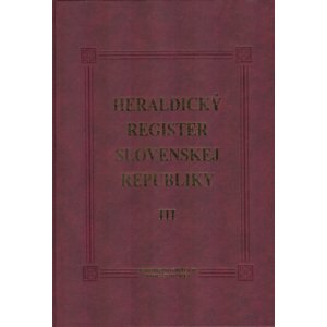 Heraldický register Slovenskej republiky III -  Ladislav Vrteľ