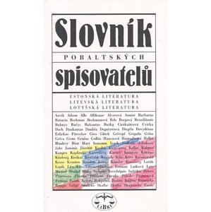 Slovník pobaltských spisovatelů -  Pavel Štoll