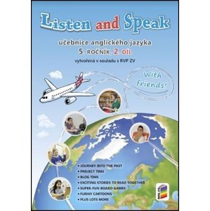 Listen and speak Učebnice anglického jazyka 5. ročník 2.díl -  Věra Štiková