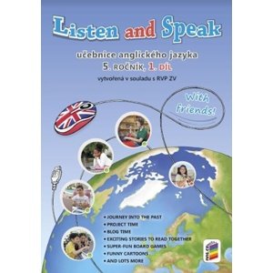 Listen and speak Učebnice anglického jazyka 5. ročník 1.díl -  Věra Štiková