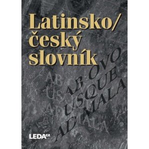 Latinsko/ český slovník -  Autor Neuveden