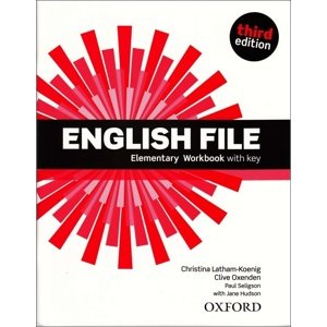 English File Third Edition Elementary Workbook with Answer Key -  Autor Neuveden