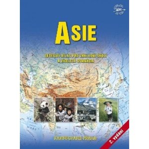 Asie sešitový atlas pro ZŠ -  Autor Neuveden