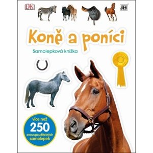 Samolepková knížka Koně a poníci -  Autor Neuveden