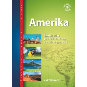 Amerika Školní atlas -  Autor Neuveden