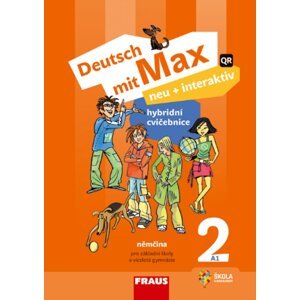 Deutsch mit Max neu + interaktiv 2 Hybridní cvičebnice -  Autor Neuveden