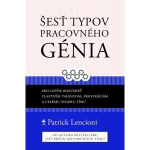 Šesť typov pracovného génia -  Patrick M. Lencioni