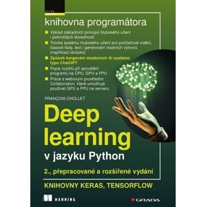 Deep learning v jazyku Python - 2., rozšířené vydání -  François Chollet