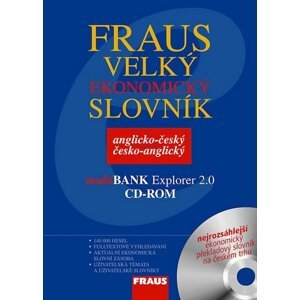 Komplet 2ks Velký ekonomický slovník anglicko-český česko-anglický + CD ROM -  Autor Neuveden