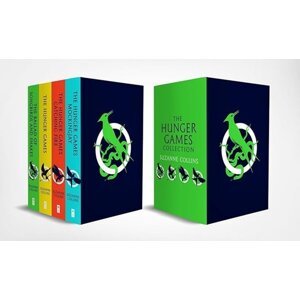 The Hunger Games 4 Book Paperback Box Set -  Suzanne Collinsová