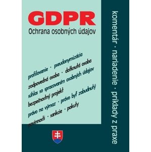 GDPR Ochrana osobných údajov -  Autor Neuveden