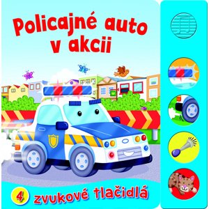 Policajné auto v akcii -  Autor Neuveden