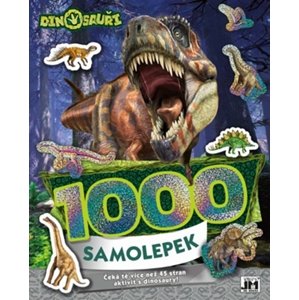 Dino 1000 samolepek -  Autor Neuveden