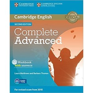 Cambridge English Complete Advanced Workbook with answers Second edition -  Autor Neuveden