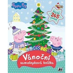 Vánoční samolepková knížka Peppa Pig -  Autor Neuveden