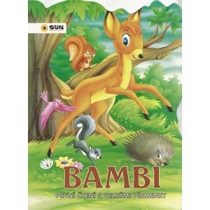 Bambi První čtení s velkými písmenky -  Autor Neuveden