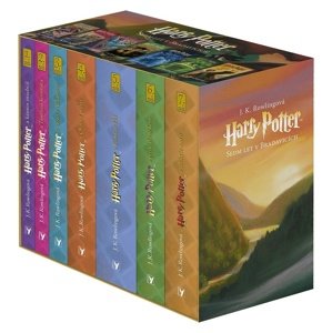Harry Potter Sedm let v Bradavicích 1-7 BOX -  J. K. Rowlingová