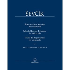 Škola smyčcové techniky pro violoncello -  Otakar Ševčík