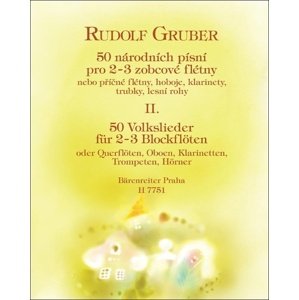 50 národních písní II. díl -  Rudolf Gruber