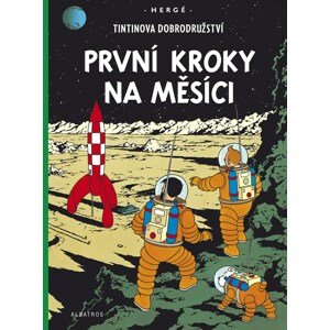 Tintinova dobrodružství První kroky na Měsíci -  Hergé