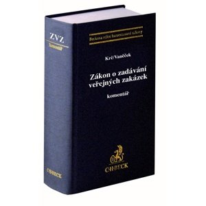 Zákon o zadávání veřejných zakázek -  Jan Vaněček