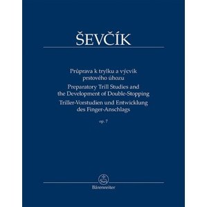 Průprava k trylku a výcvik prstového úhozu op. 7 -  Otakar Ševčík