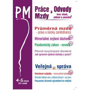 PaM 4-5/2022 – Pandemický zákon - novela -  Autor Neuveden