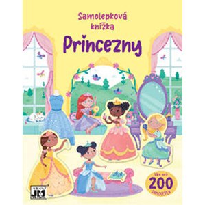 Samolepková knížka Princezny -  Autor Neuveden