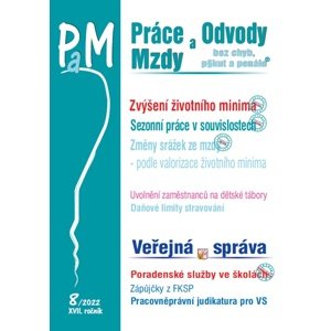 Práce a mzdy 8/2022 – Zvýšení životního minima -  Ladislav Jouza