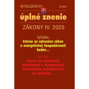 Aktualizácia IV/1 2020 - Zákon o energetickej hospodárnosti budov, Všeobecné technické požiadavky na výstavbu -  Otto Horský