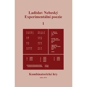 Experimentální poezie 1 -  Ladislav Nebeský