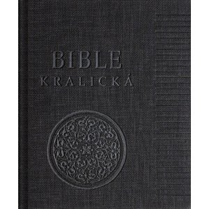 Poznámková Bible kralická černá -  Autor Neuveden