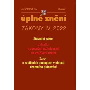 Aktualizace IV/2 2022 – stavební zákon, územní plánování -  Autor Neuveden