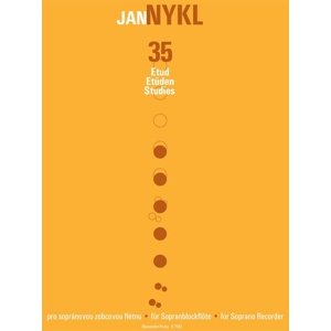 35 etud pro sopránovou zobcovou flétnu -  Jan Nykl