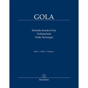 Technika houslové hry -  Zdeněk Gola