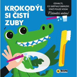 Krokodýl si čistí zuby -  Autor Neuveden