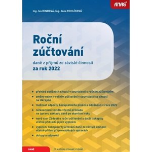 Roční zúčtování daně z příjmů ze závislé činnosti za rok 2022 -  Jana Rohlíková