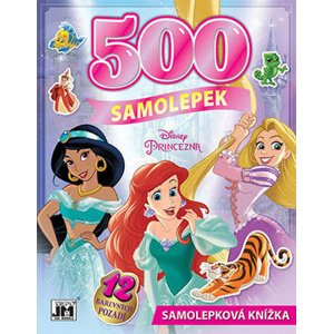 Samolepková knížka 500 Disney Princezny -  Autor Neuveden